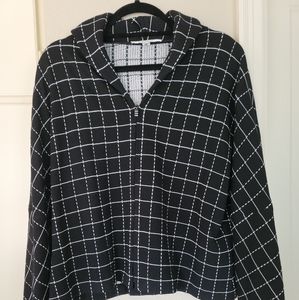 ST JOHN COLLECTION 1/4 ZIP UP